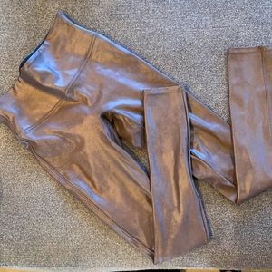 Spanx Faux Leather Leggings
